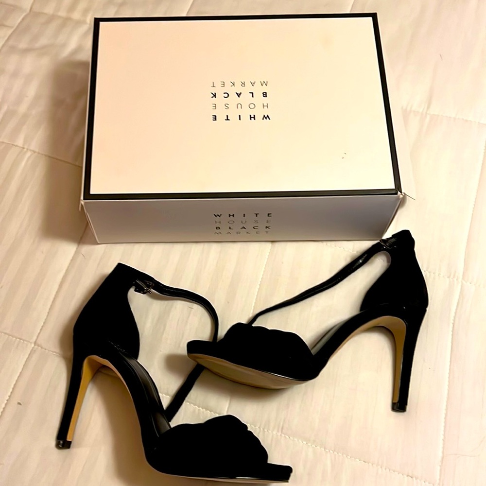 Black Velvet Heels from WHBM